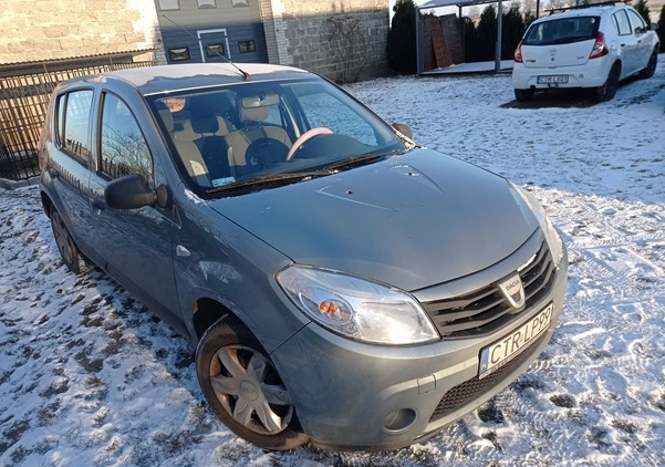 Dacia Sandero cena 9000 przebieg: 226246, rok produkcji 2009 z Toruń małe 37